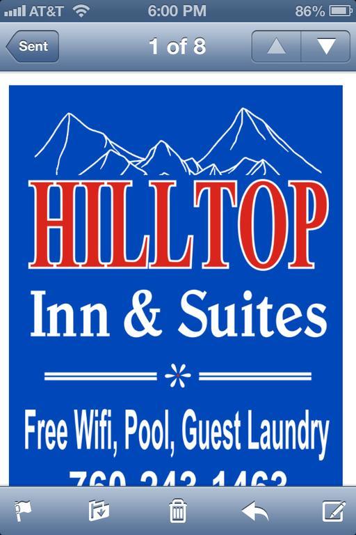 Hilltop Inn & Suites Victorville Exterior photo